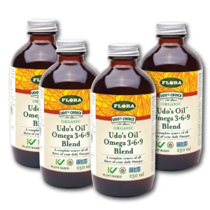 Udo’s Oil ® Omega 3+6+9 Blend 250 ml – zestaw 4 sztuk
